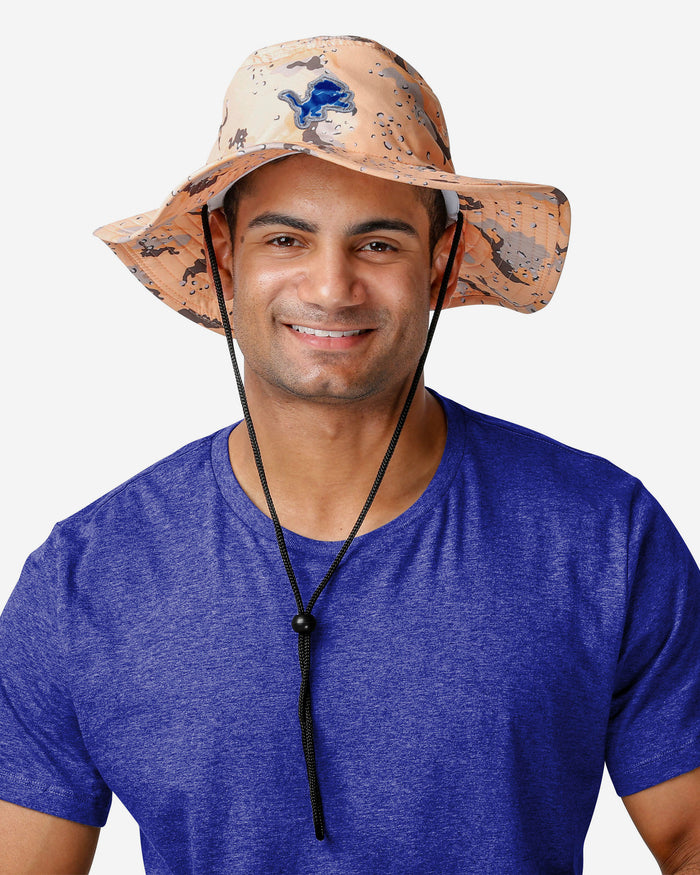 Detroit Lions Light Desert Camo Boonie Hat FOCO - FOCO.com