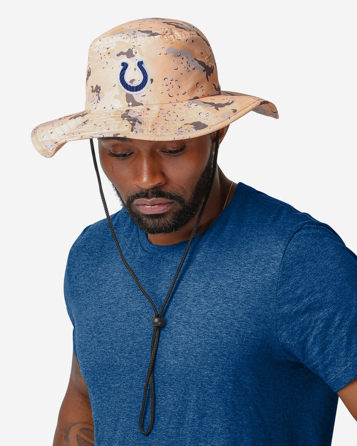 Indianapolis Colts Light Desert Camo Boonie Hat FOCO - FOCO.com