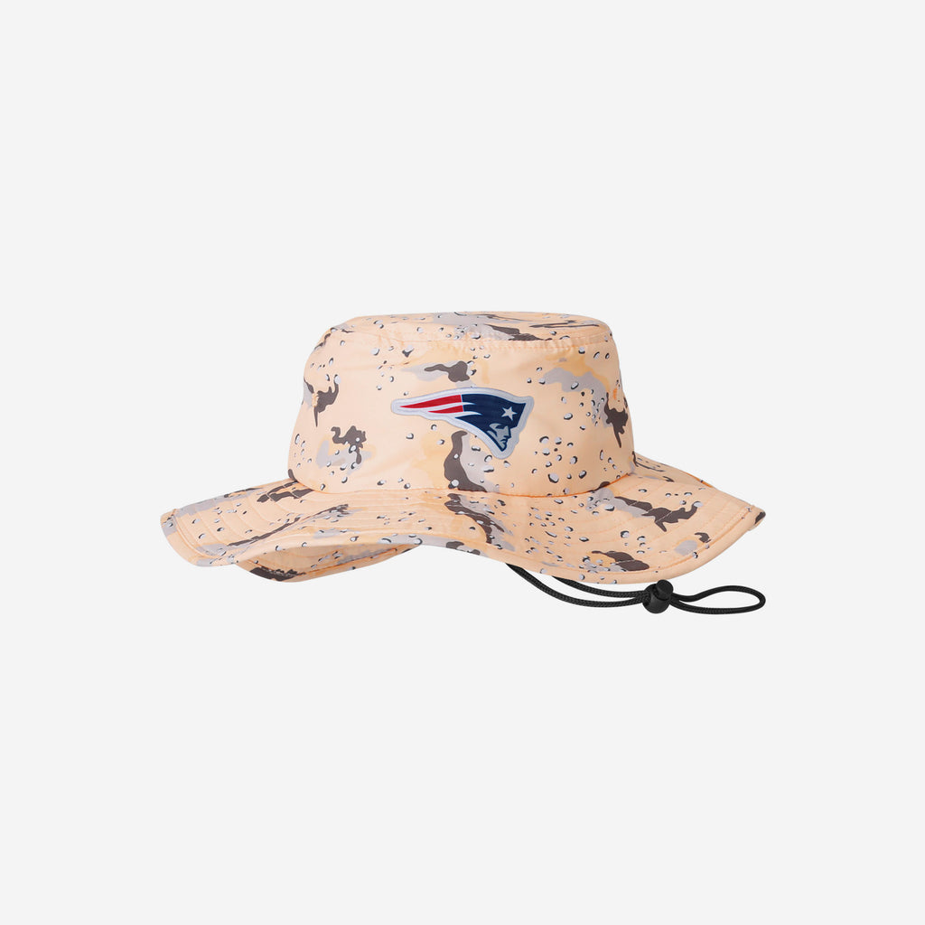 New England Patriots Light Desert Camo Boonie Hat FOCO - FOCO.com