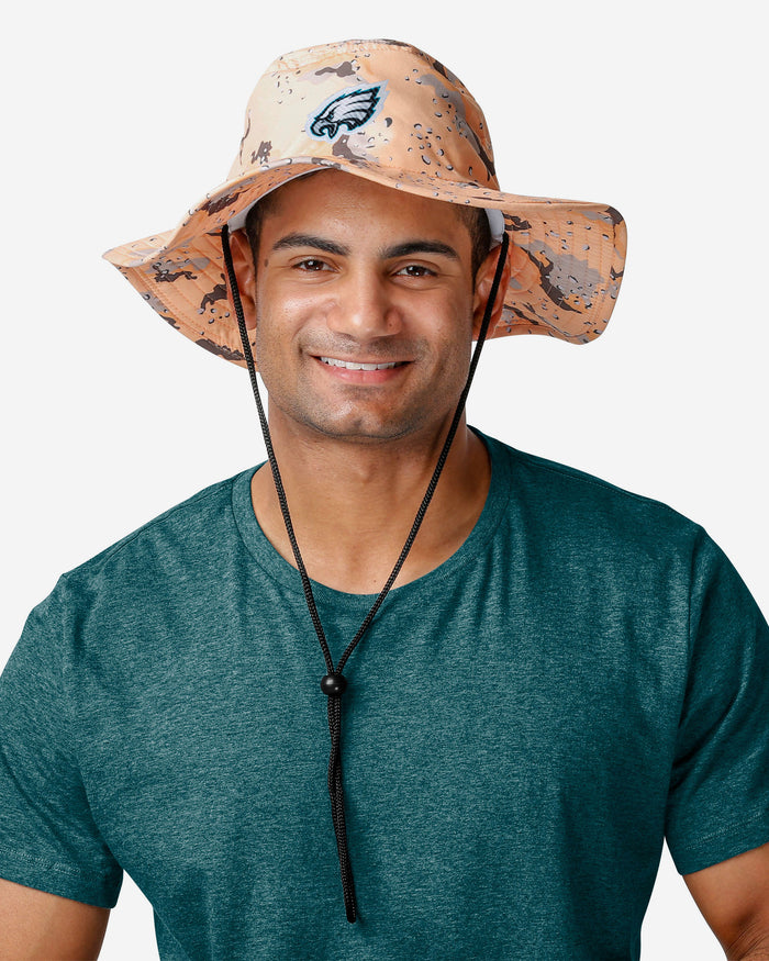 Philadelphia Eagles Light Desert Camo Boonie Hat FOCO - FOCO.com