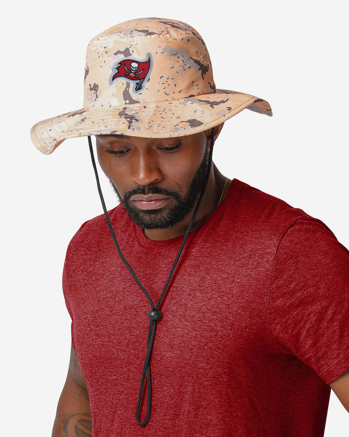 Tampa Bay Buccaneers Light Desert Camo Boonie Hat FOCO - FOCO.com