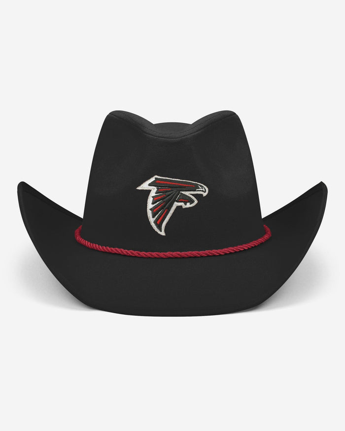 Atlanta Falcons Black Cowboy Hat FOCO - FOCO.com