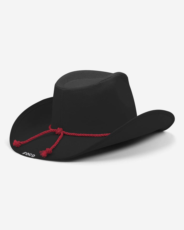 Atlanta Falcons Black Cowboy Hat FOCO - FOCO.com