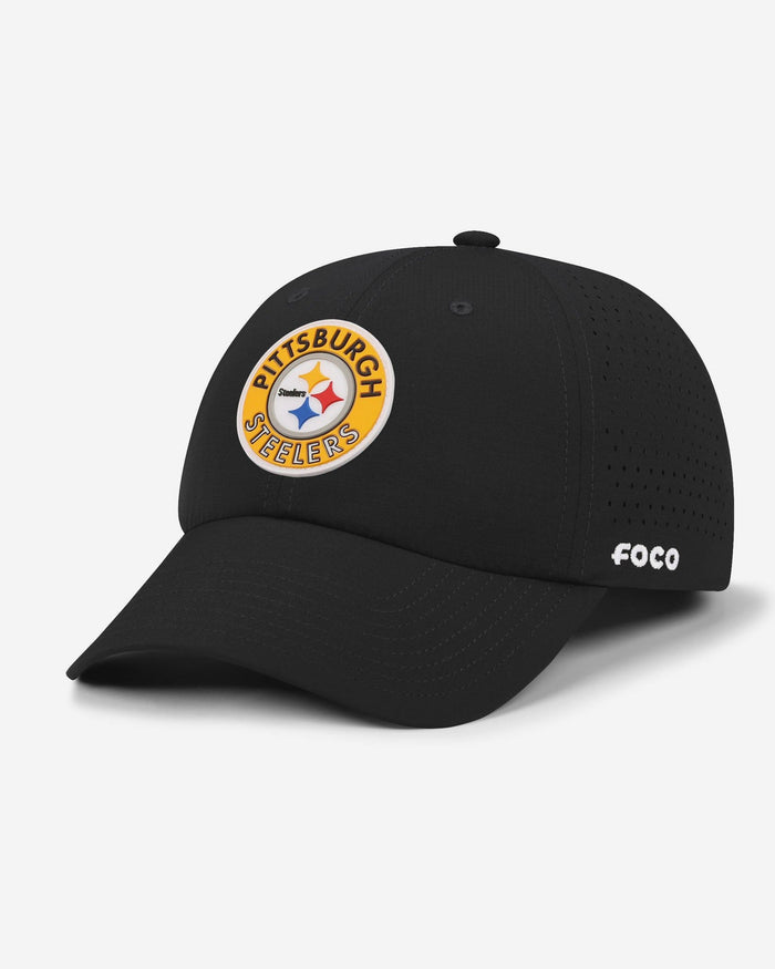 Pittsburgh Steelers Circular Patch Casual Cap FOCO - FOCO.com
