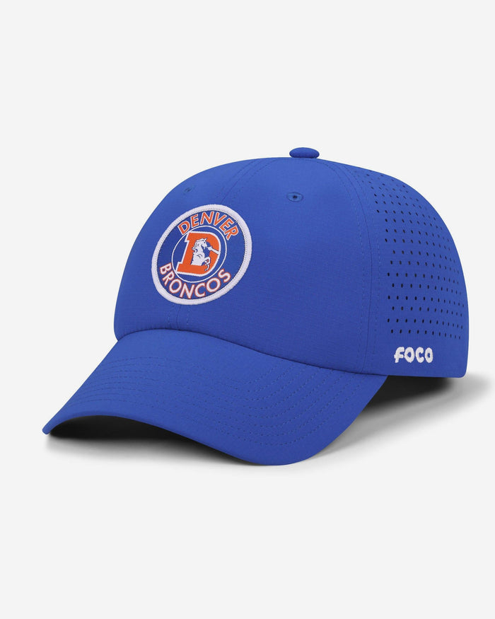 Denver Broncos Retro Circular Patch Casual Cap FOCO - FOCO.com