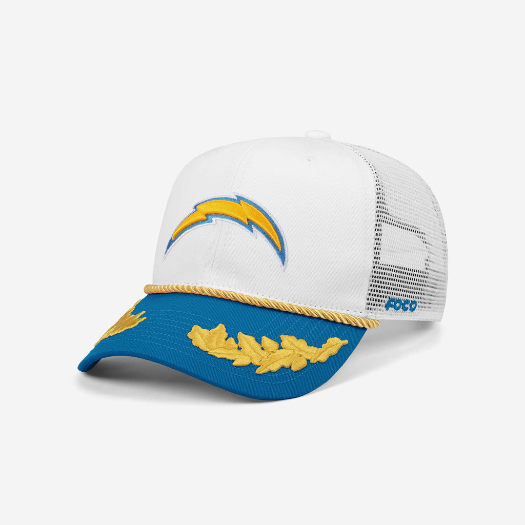 Los Angeles Chargers Captains Trucker Cap FOCO - FOCO.com