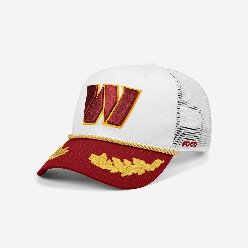 Washington Commanders Captains Trucker Cap FOCO - FOCO.com