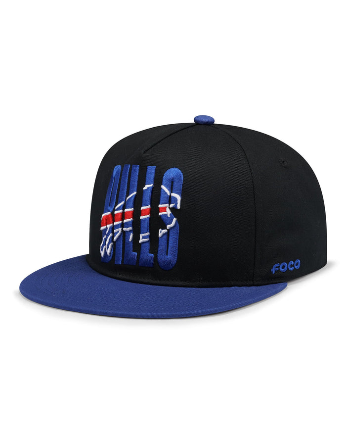 Buffalo Bills Cut Logo Primetime RF Cap FOCO - FOCO.com