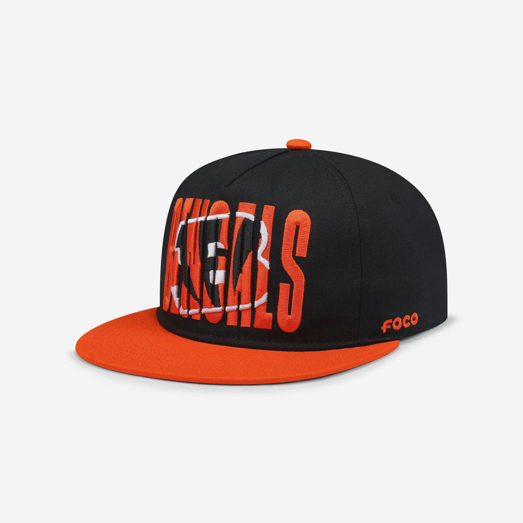 Cincinnati Bengals Cut Logo Primetime RF Cap FOCO - FOCO.com