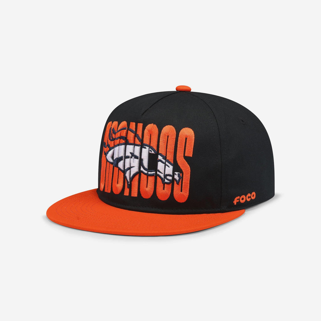 Denver Broncos Cut Logo Primetime RF Cap FOCO - FOCO.com