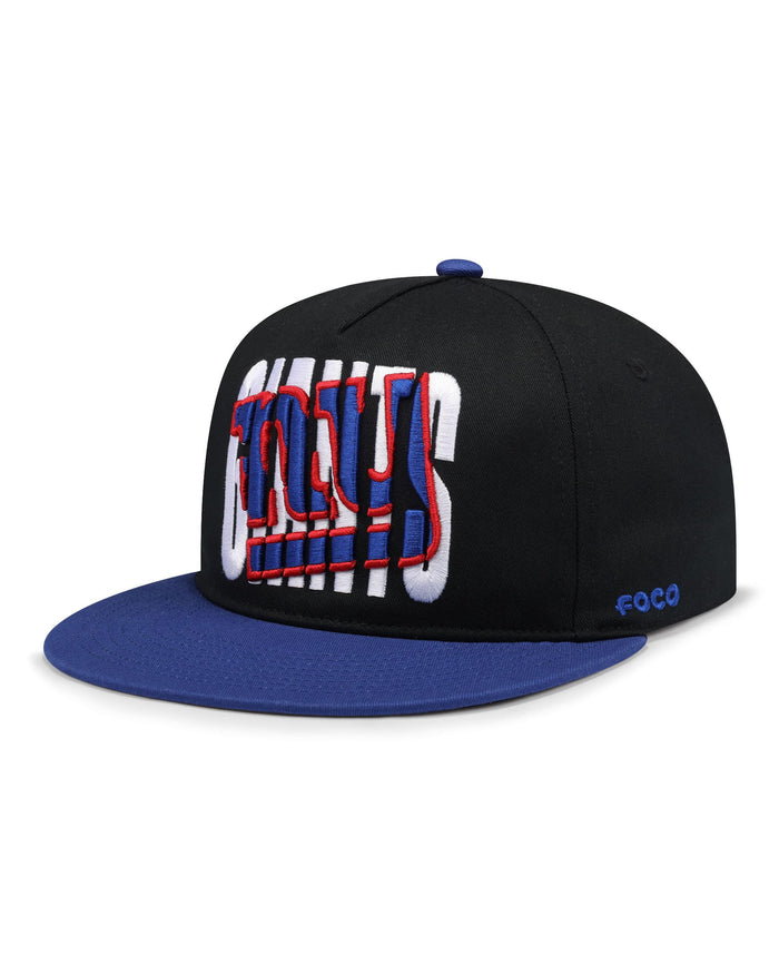 New York Giants Cut Logo Primetime RF Cap FOCO - FOCO.com