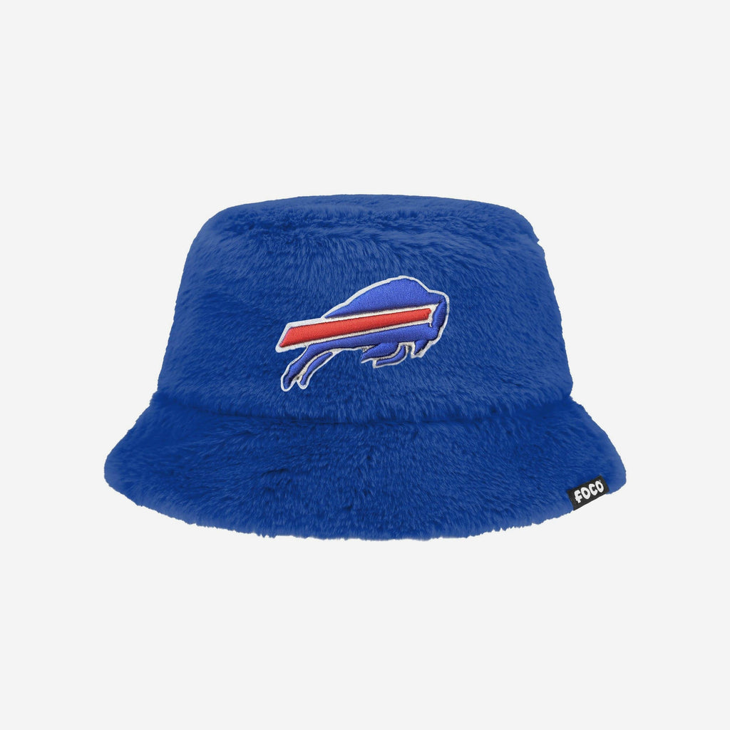 Buffalo Bills Reversible Faux Fur Bucket Hat FOCO - FOCO.com