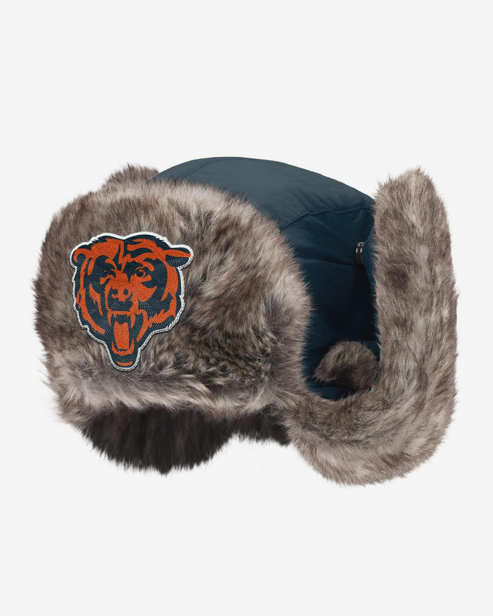 Chicago Bears Faux Fur Trapper Hat FOCO - FOCO.com