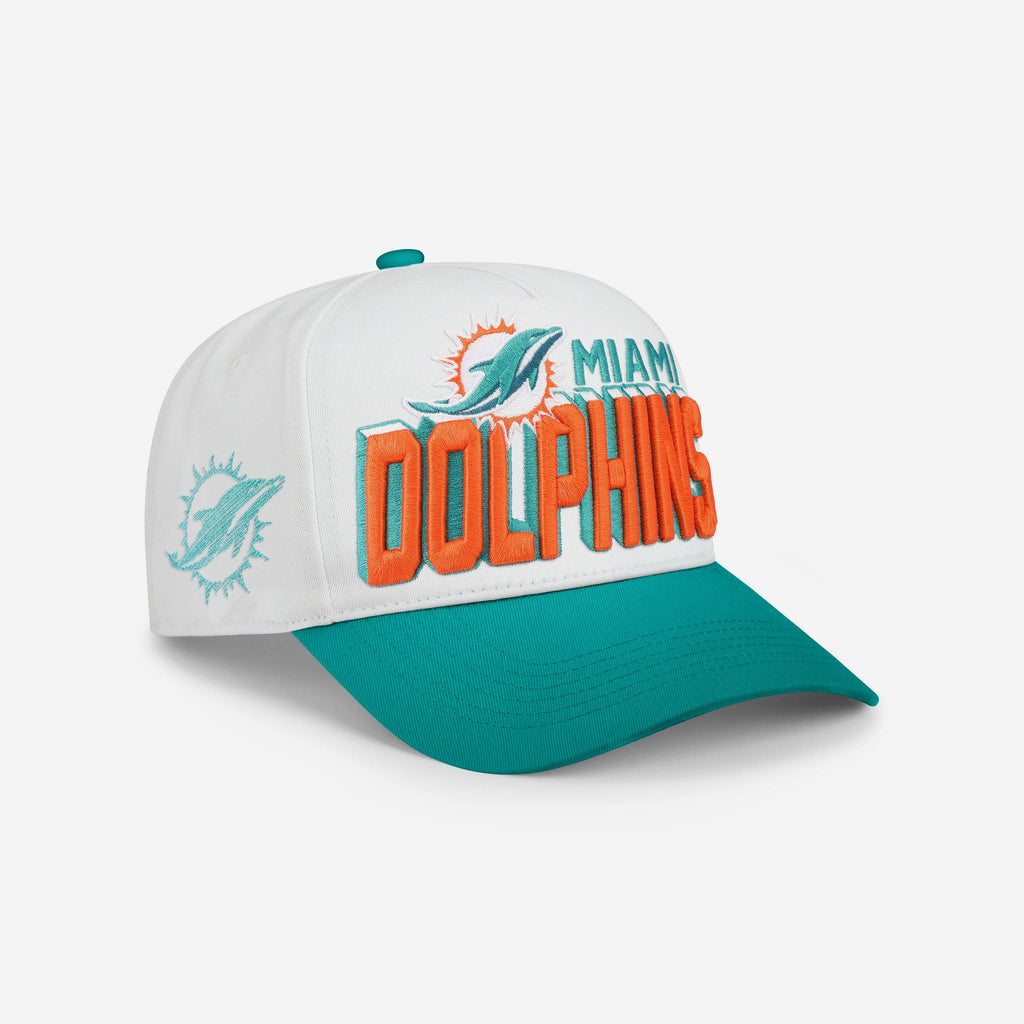 Miami Dolphins Lineman Marquee RF Cap FOCO - FOCO.com