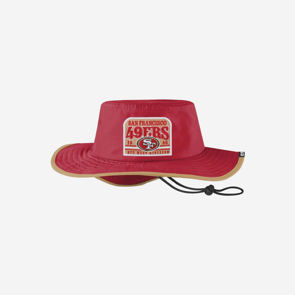 San Francisco 49ers Truckstop Patch Boonie Hat FOCO - FOCO.com