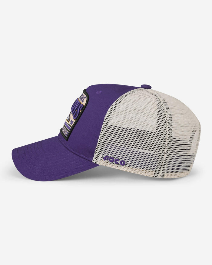 Baltimore Ravens Truckstop Patch Trucker RF Cap FOCO - FOCO.com