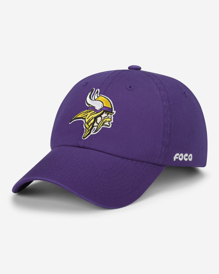 Minnesota Vikings Primary Logo Casual Classic Cap FOCO - FOCO.com