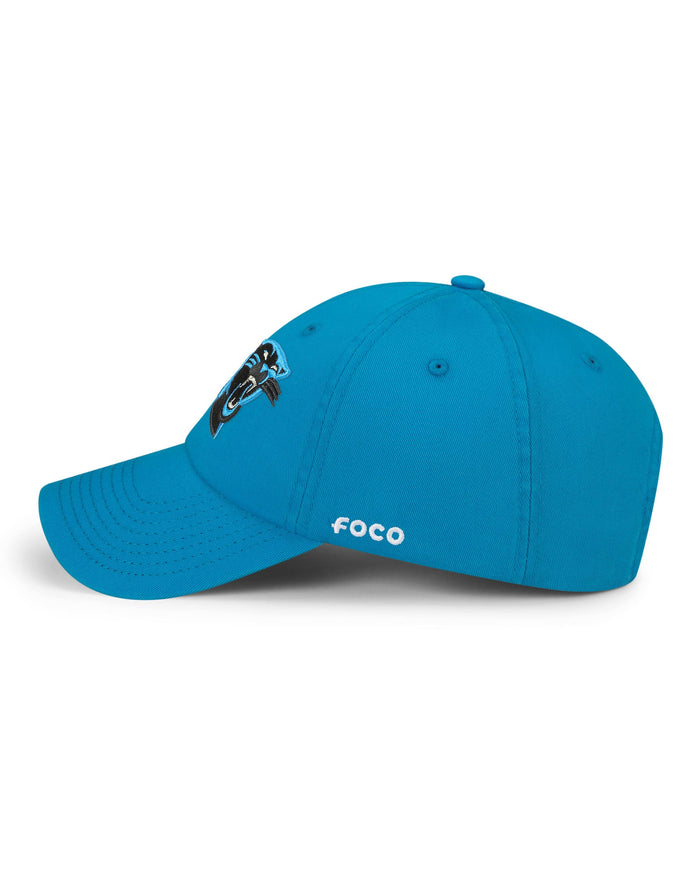 Carolina Panthers Primary Logo Casual Cap FOCO Black - FOCO.com