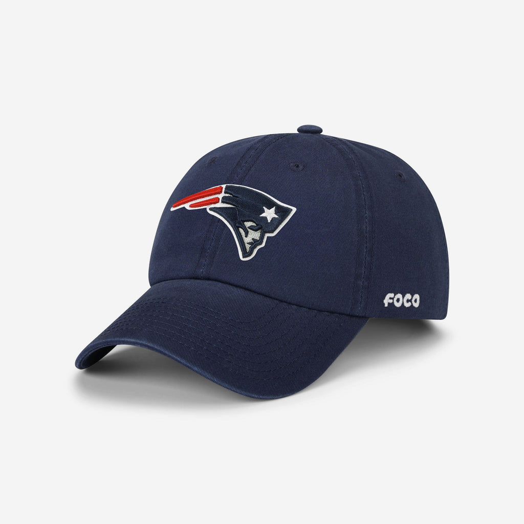 New England Patriots Primary Logo Casual Cap FOCO - FOCO.com