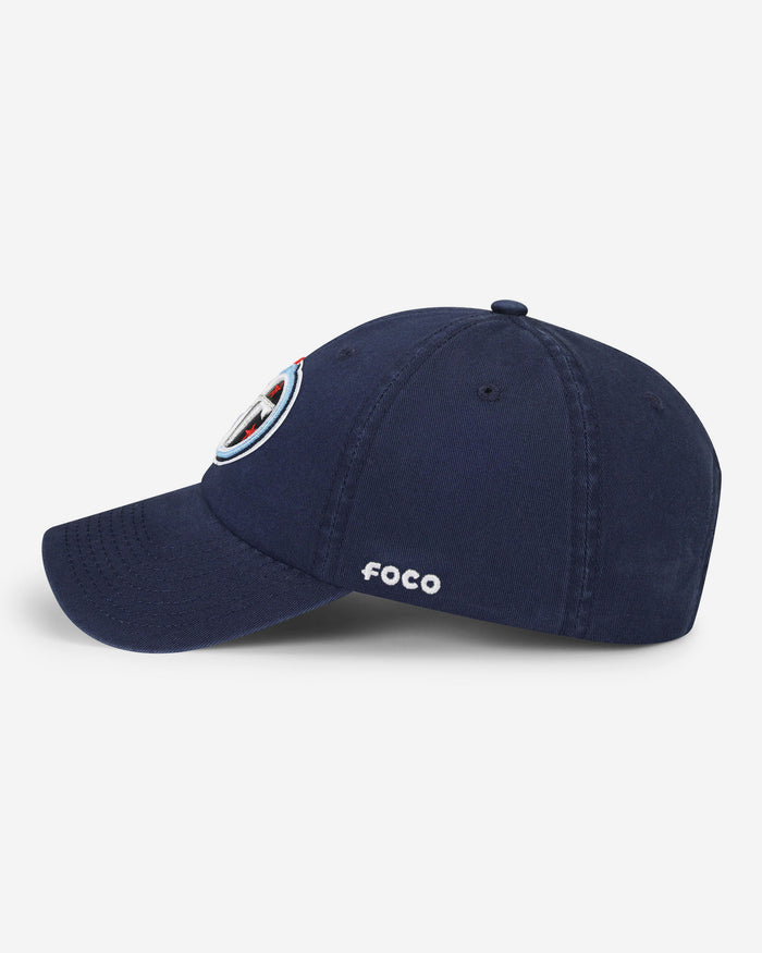 Tennessee Titans Primary Logo Casual Cap FOCO - FOCO.com