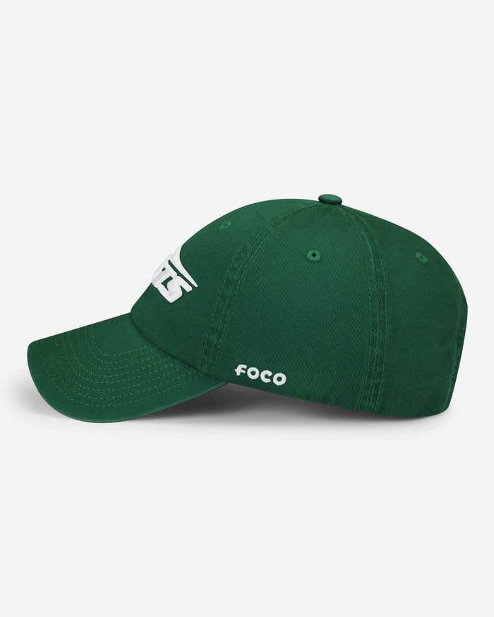 New York Jets Primary Logo Casual Cap FOCO - FOCO.com