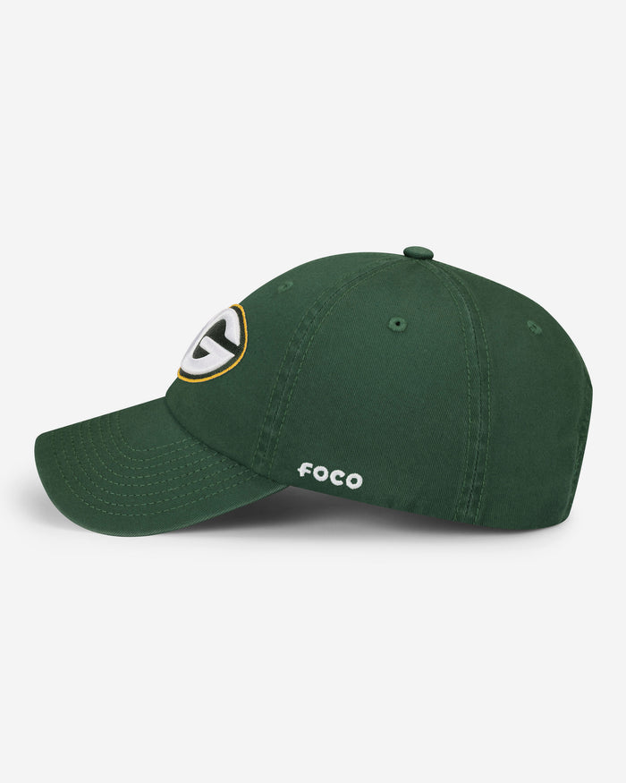 Green Bay Packers Primary Logo Casual Classic Cap FOCO - FOCO.com