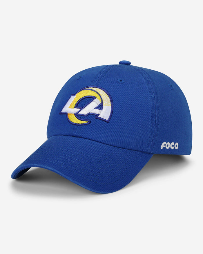 Los Angeles Rams Primary Logo Casual Cap FOCO - FOCO.com