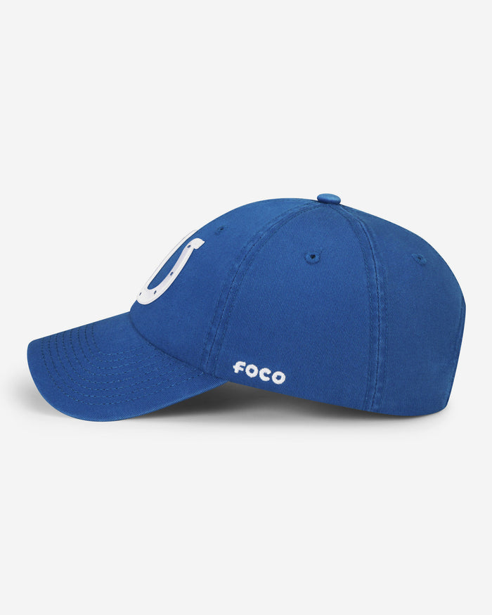 Indianapolis Colts Primary Logo Casual Cap FOCO - FOCO.com