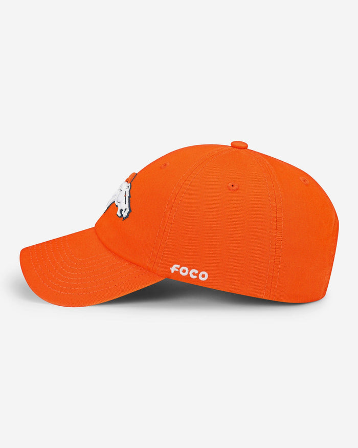 Denver Broncos Primary Logo Casual Cap FOCO - FOCO.com