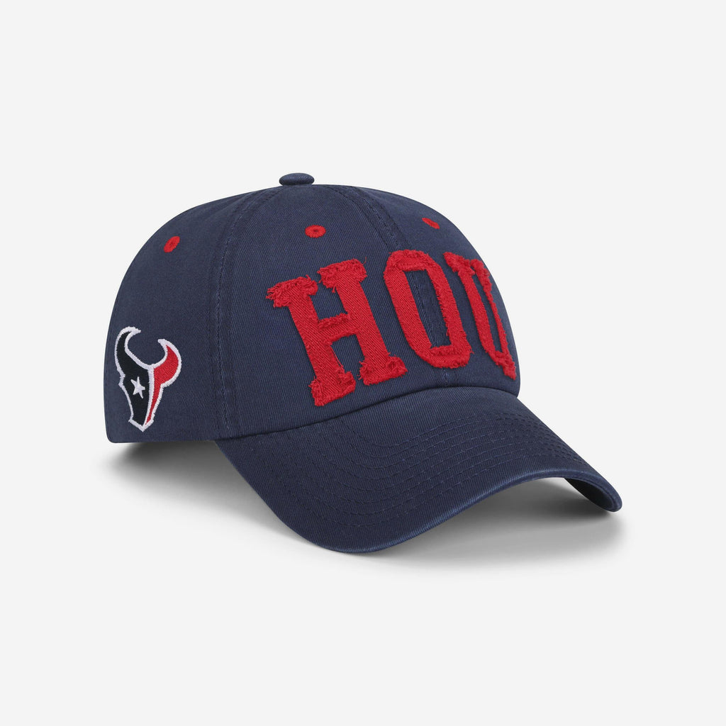 Houston Texans Monogram Casual Cap FOCO - FOCO.com