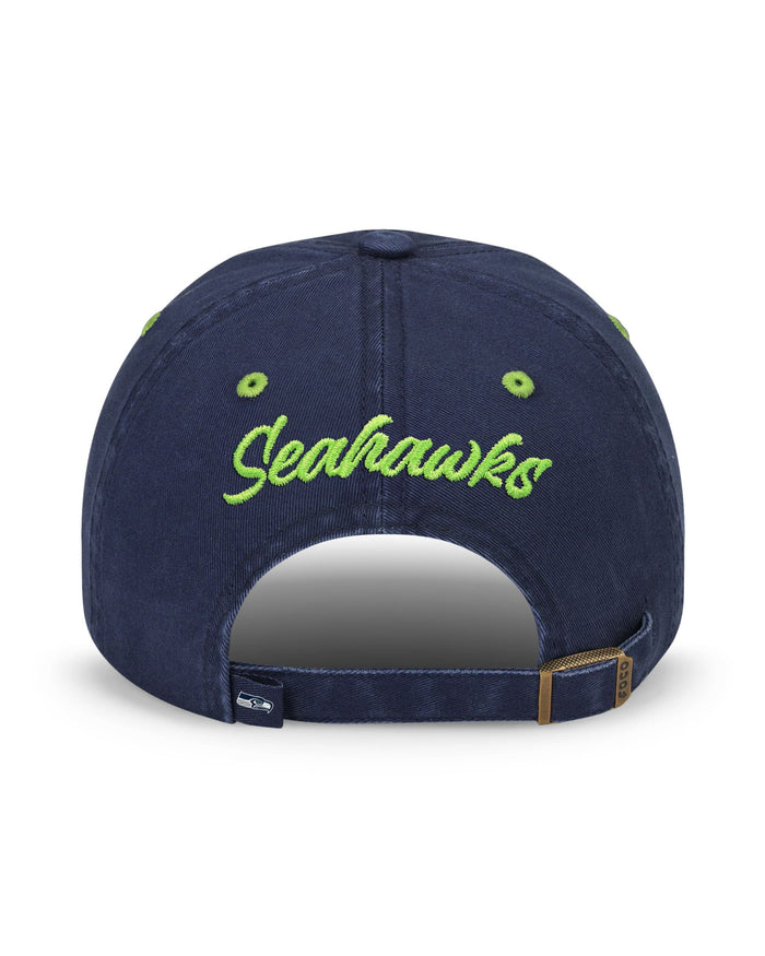 Seattle Seahawks Monogram Casual Cap FOCO - FOCO.com