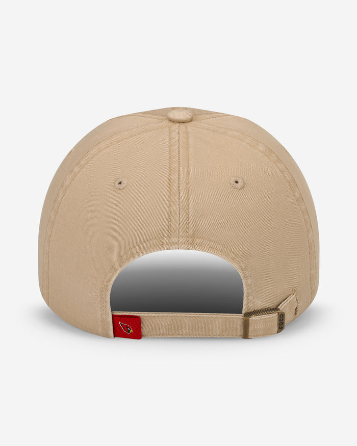 Arizona Cardinals Khaki Primary Logo Casual Classic Cap FOCO - FOCO.com