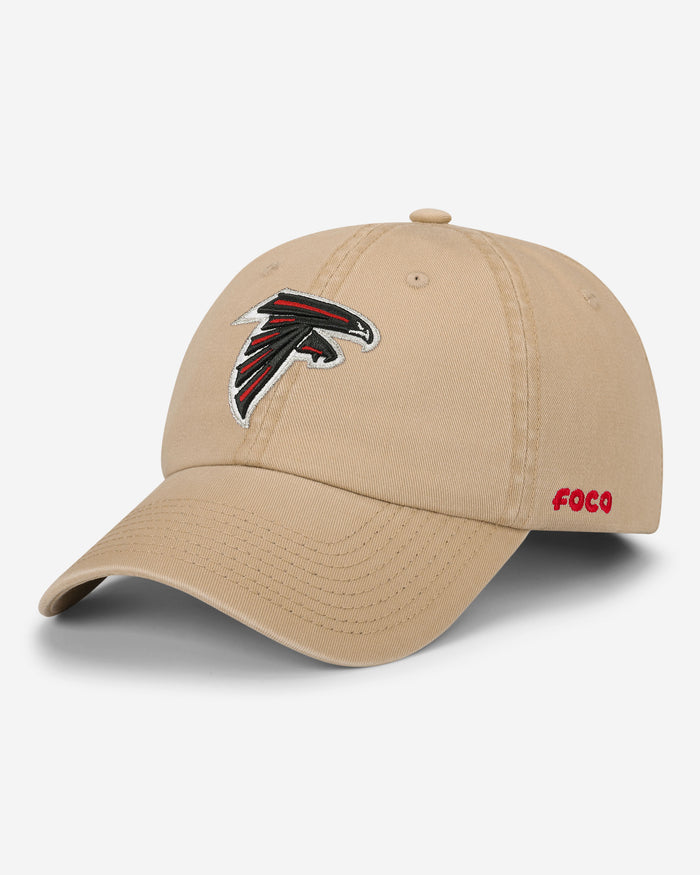 Atlanta Falcons Khaki Primary Logo Casual Classic Cap FOCO - FOCO.com