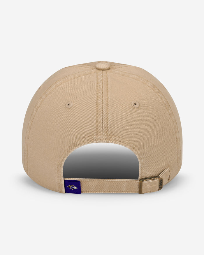 Baltimore Ravens Khaki Primary Logo Casual Classic Cap FOCO - FOCO.com