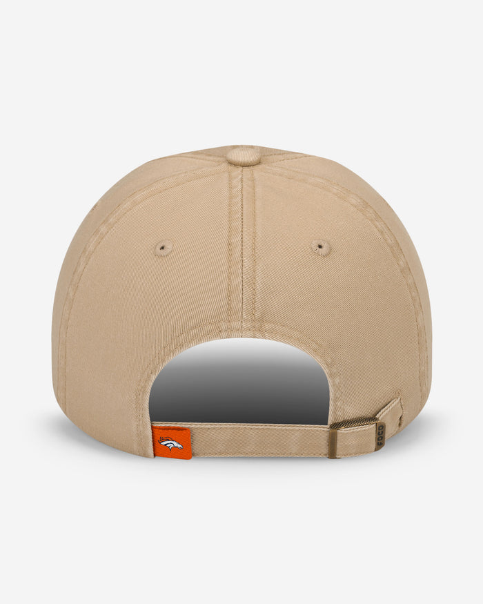 Denver Broncos Khaki Primary Logo Casual Cap FOCO - FOCO.com