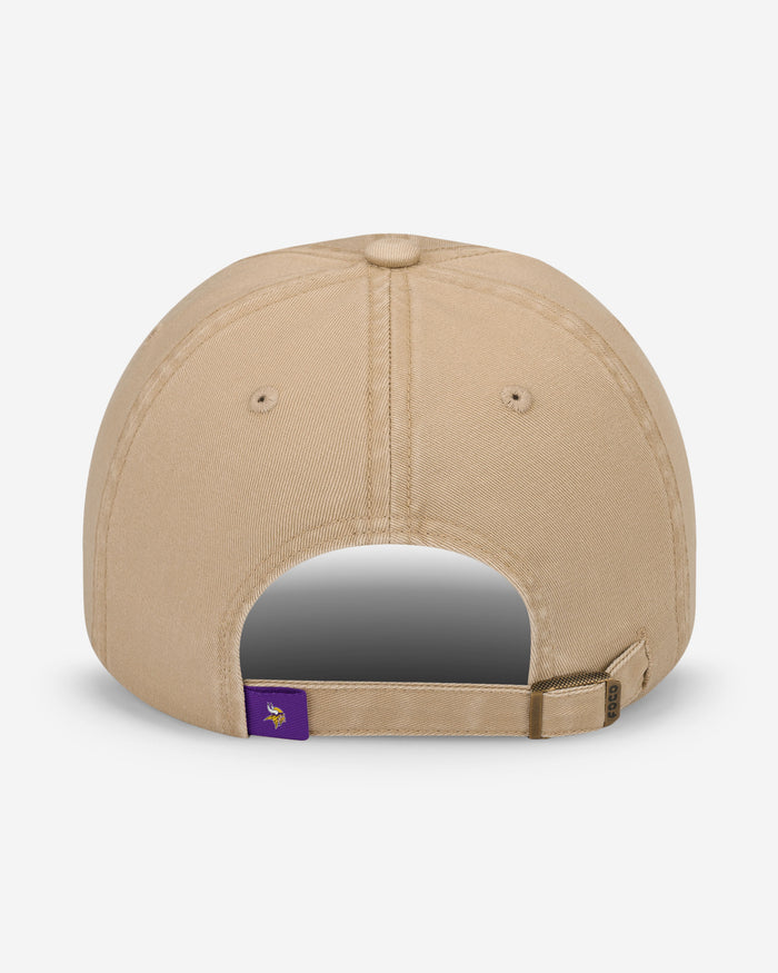 Minnesota Vikings Khaki Primary Logo Casual Classic Cap FOCO - FOCO.com