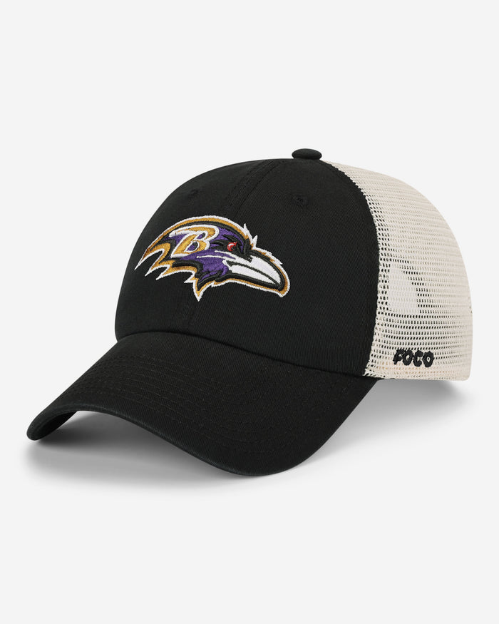 Baltimore Ravens Primary Logo Casual Classic Trucker Cap FOCO - FOCO.com