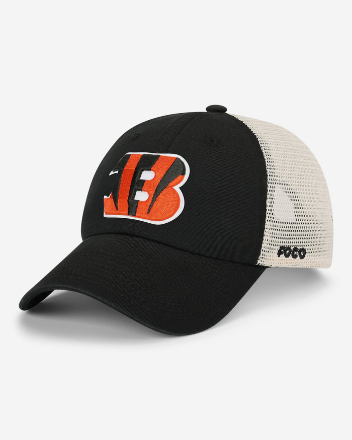 Cincinnati Bengals Primary Logo Casual Classic Trucker Cap FOCO - FOCO.com