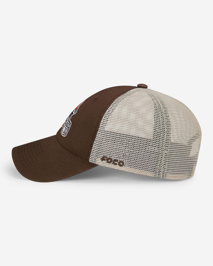 Cleveland Browns Primary Logo Casual Trucker Cap FOCO - FOCO.com