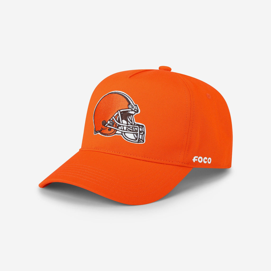 Cleveland Browns Primary Logo Marquee RF Cap FOCO Thunder - FOCO.com