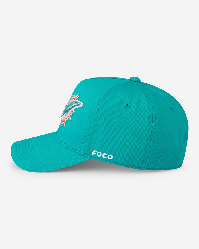 Miami Dolphins Primary Logo Marquee RF Cap FOCO - FOCO.com