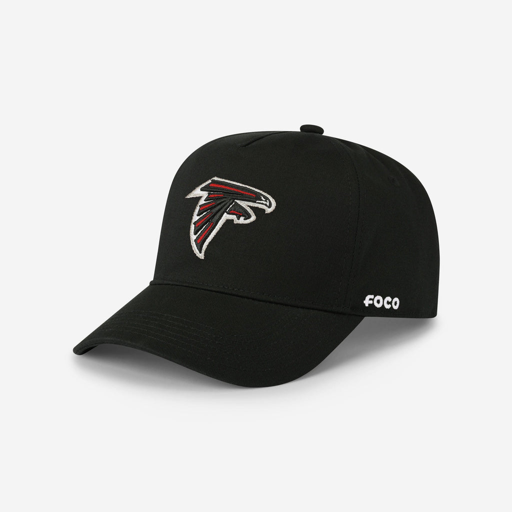 Atlanta Falcons Primary Logo Marquee RF Cap FOCO Black - FOCO.com