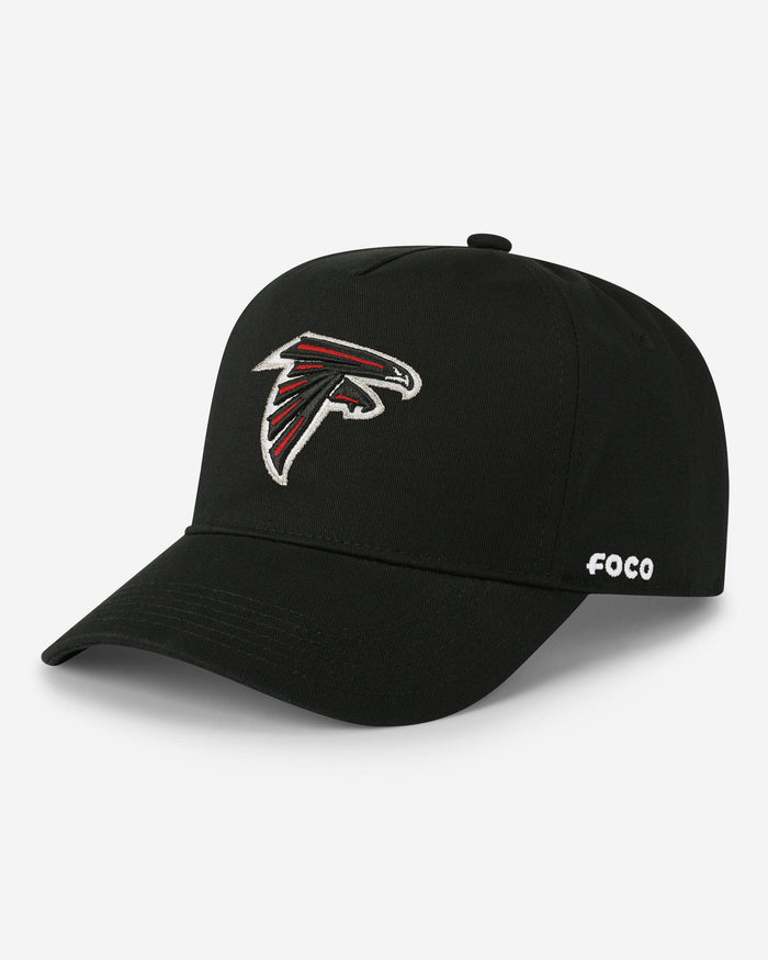 Atlanta Falcons Primary Logo Marquee RF Cap FOCO Black - FOCO.com