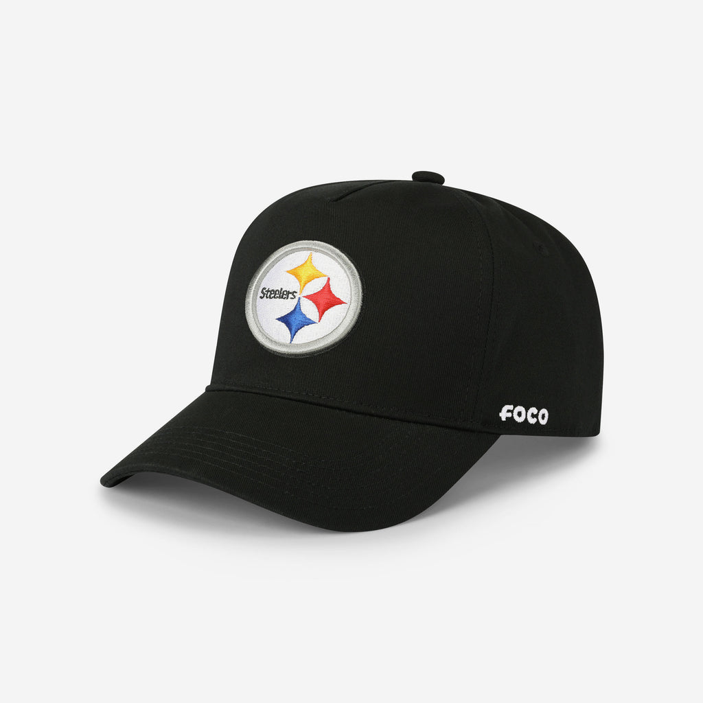 Pittsburgh Steelers Primary Logo Marquee RF Cap FOCO - FOCO.com