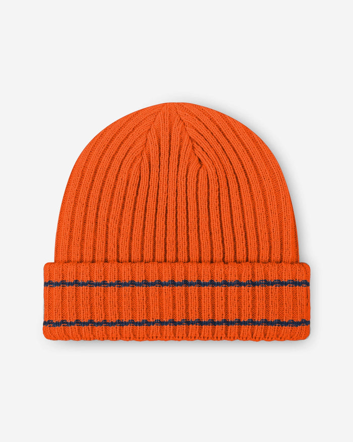 Denver Broncos Primary Logo Ribbed Beanie FOCO - FOCO.com