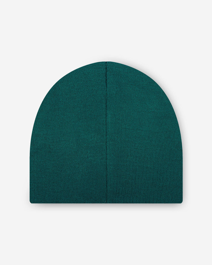 Philadelphia Eagles Basic Primary Logo Skull Beanie FOCO - FOCO.com