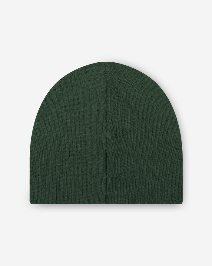 Green Bay Packers Basic Primary Logo Skull Beanie FOCO - FOCO.com