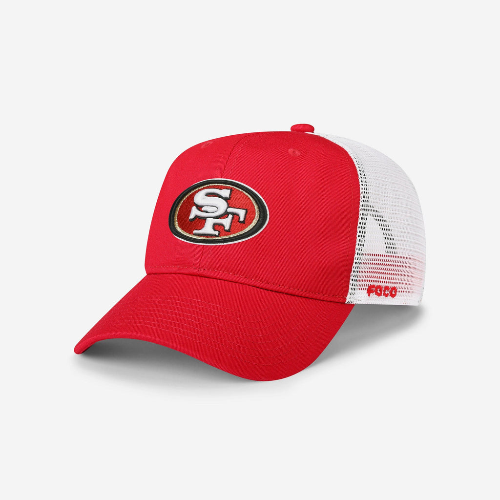 San Francisco 49ers Primary Logo Trucker RF Cap FOCO - FOCO.com