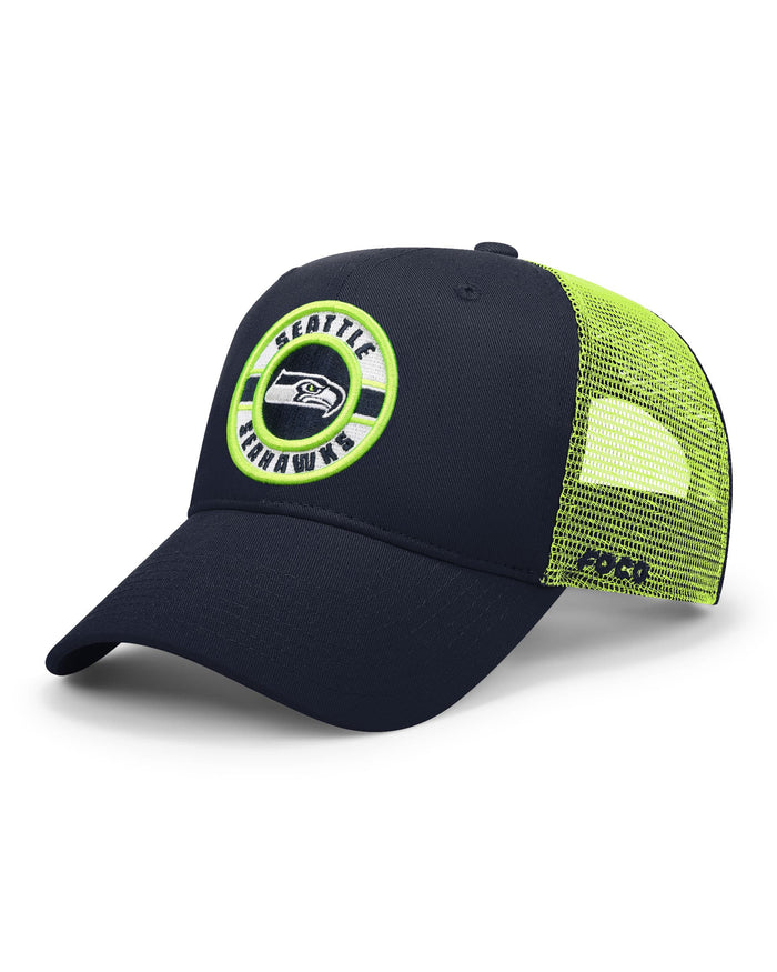 Seattle Seahawks Patch Two Tone Trucker Cap