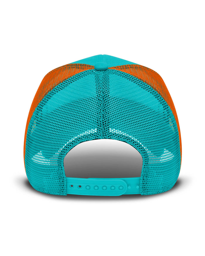 Miami Dolphins Patch Two Tone Trucker Cap